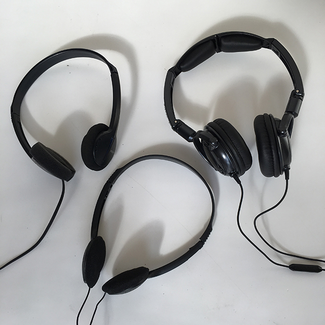 HEADPHONES, Basic Black